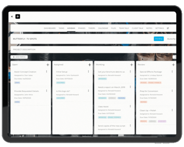 Korusaas Kanban Project Management